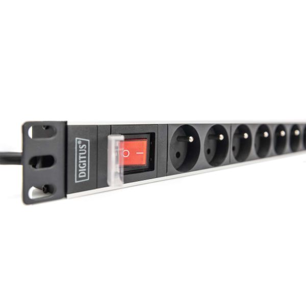 Digitus DN-95402-1-FR energiedistributie 8 AC-uitgang(en) 1U (DN-95402-1-FR)