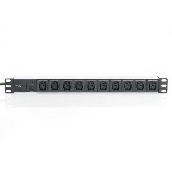 Digitus Aluminum PDU 1U 10x IEC C13 2500W (DN-95404)