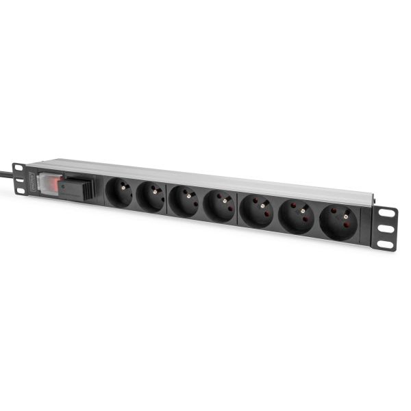 Digitus DN-95407-FR energiedistributie 7 AC-uitgang(en) 1U (DN-95407-FR)