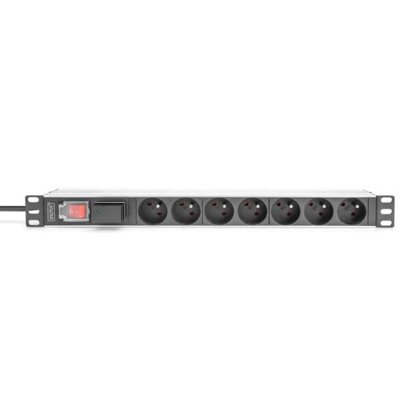 Digitus DN-95407-FR energiedistributie 7 AC-uitgang(en) 1U (DN-95407-FR)