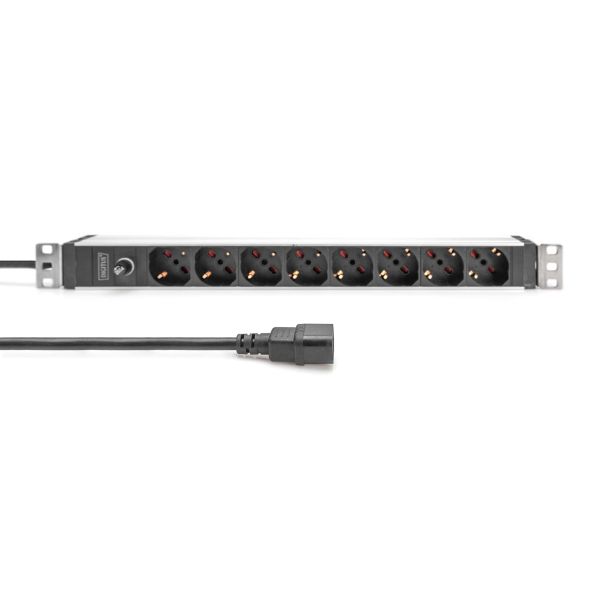 Digitus DN-95410-IT energiedistributie 8 AC-uitgang(en) 1U (DN-95410-IT)