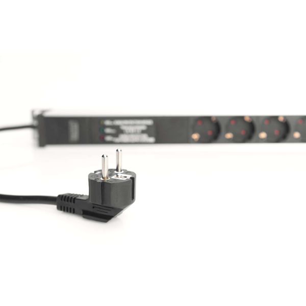 Digitus DN-95412 energiedistributie 7 AC-uitgang(en) 0U Zwart, Zilver (DN-95412)