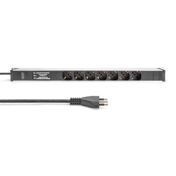 Digitus DN-95412-IT energiedistributie 7 AC-uitgang(en) 0U (DN-95412-IT)