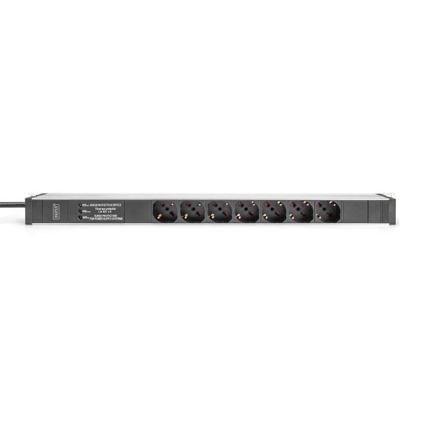 Digitus DN-95412-IT energiedistributie 7 AC-uitgang(en) 0U (DN-95412-IT)