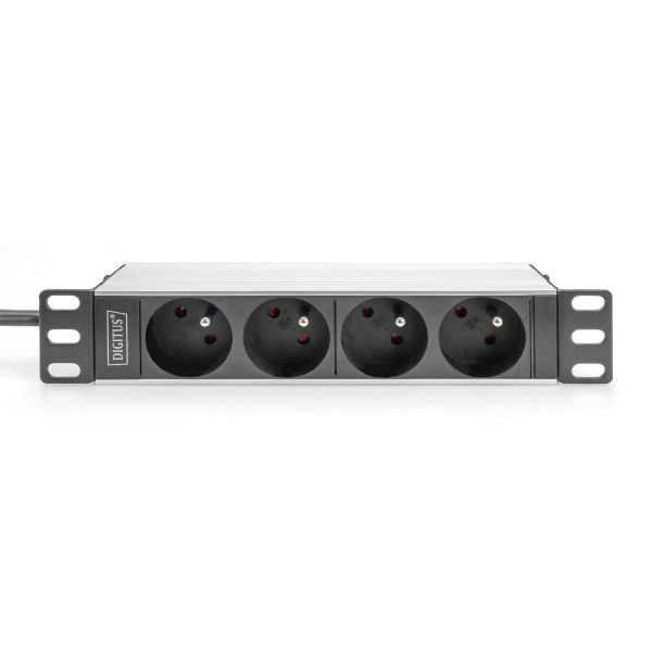 Digitus DN-95418-FR energiedistributie 4 AC-uitgang(en) 1U (DN-95418-FR)