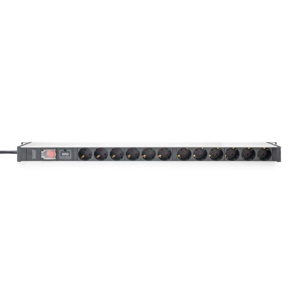 Digitus DN-95435 energiedistributie 12 AC-uitgang(en) 1U (DN-95435)
