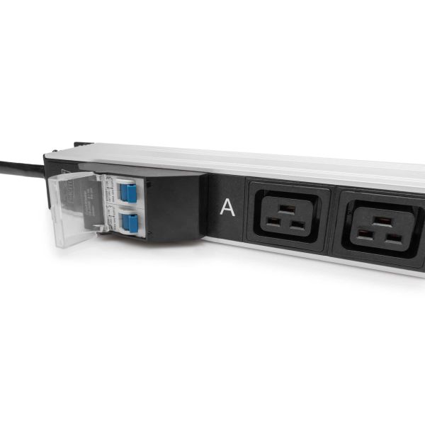 Digitus DN-95451 energiedistributie 28 AC-uitgang(en) 0U Zwart (DN-95451)
