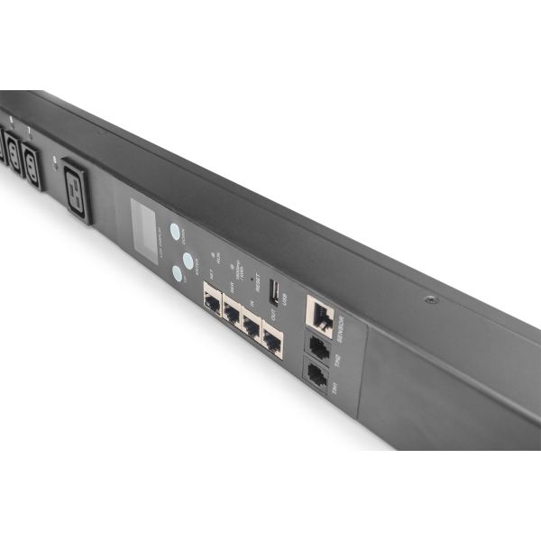 Digitus DN-95632 energiedistributie 24 AC-uitgang(en) 0U Zwart (DN-95632)