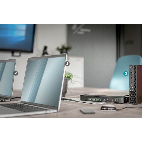 Digitus DS-12890 KVM-switch Zwart (DS-12890)