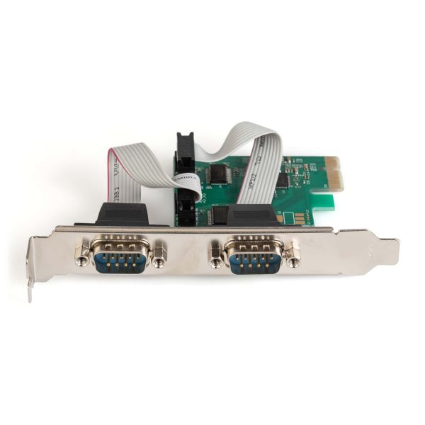 Digitus 2 x DB9 M interfacekaart/-adapter Intern Serie (DS-30000-1)