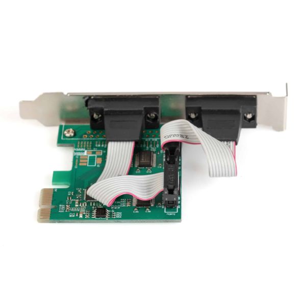 Digitus 2 x DB9 M interfacekaart/-adapter Intern Serie (DS-30000-1)