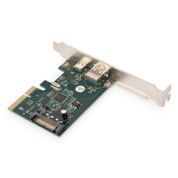 Digitus DS-30225 interfacekaart/-adapter Intern USB 3.2 Gen 2 (3.1 Gen 2) (DS-30225)