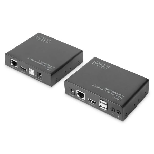Digitus DS-55505 KVM-extender Zender en ontvanger (DS-55505)