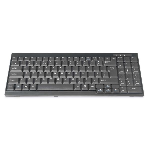 Digitus DS-72000UK toetsenbord QWERTY Engels Zwart (DS-72000UK)