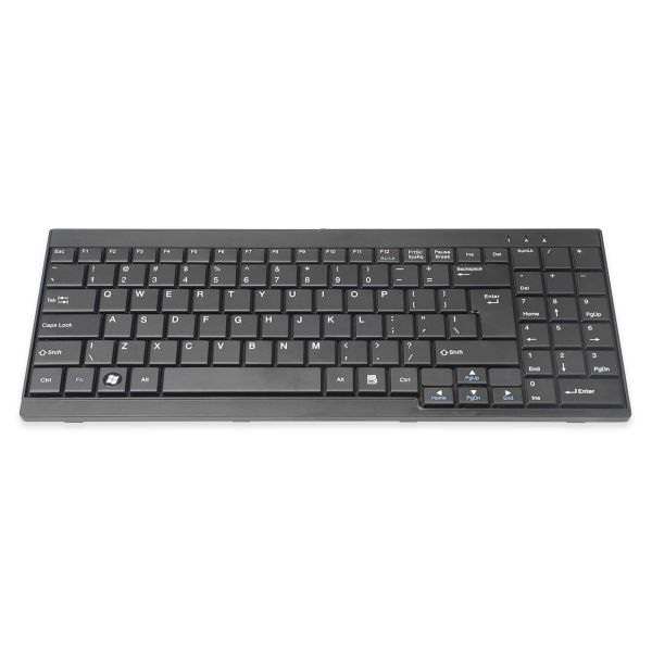 Digitus DS-72000US toetsenbord USB QWERTY Amerikaans Engels Zwart (DS-72000US)