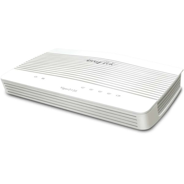 Draytek Vigor2135 bedrade router Gigabit Ethernet Grijs (V2135-DE-AT-CH)