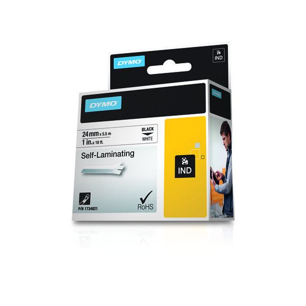 DYMO 24mm RHINO Self-Laminating Vinyl tape printerlint (1734821)