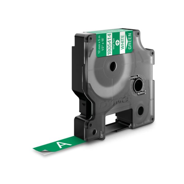 DYMO 1805414 labelprinter-tape Wit op groen (1805414)