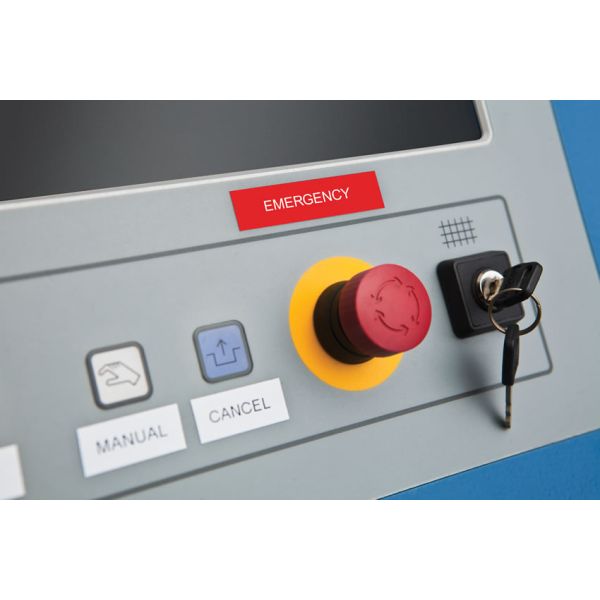 DYMO 1805416 labelprinter-tape Wit op rood (1805416)