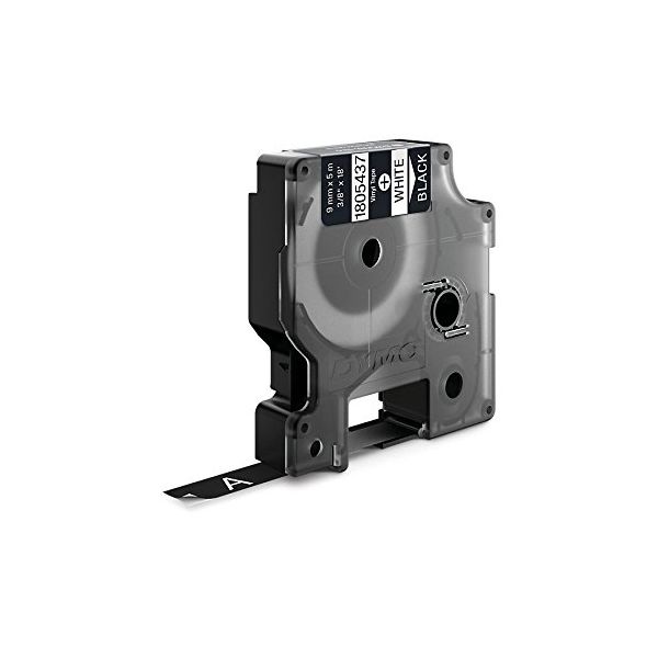 DYMO 1805437 labelprinter-tape Wit op zwart (1805437)