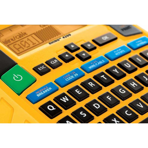 DYMO Rhino 4200 labelprinter Thermo transfer Draadloos QWERTY (1852995)