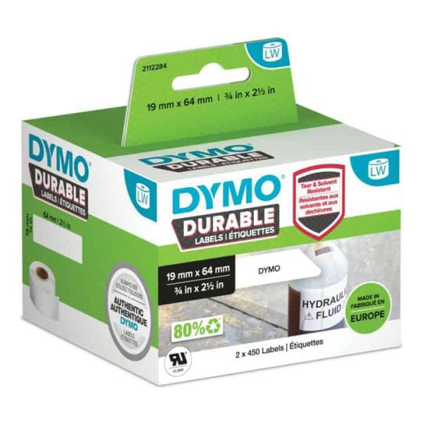 DYMO 2112284 printeretiket Wit Zelfklevend printerlabel (2112284) DYMO 2112284 printeretiket Wit Zelfklevend printerlabel (2112284)