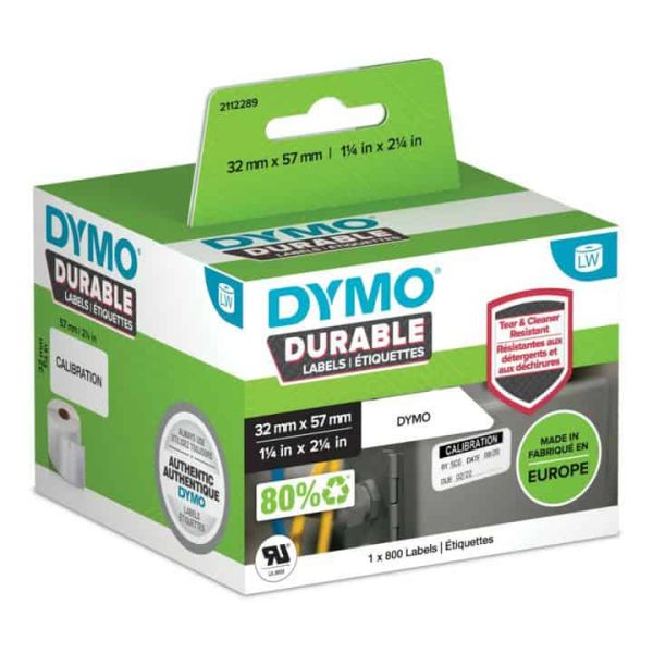DYMO Durable Wit Zelfklevend printerlabel (2112289) DYMO Durable Wit Zelfklevend printerlabel (2112289)