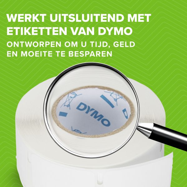 DYMO LabelWriter 5XL Labelprinter | Automatische labelherkenning labelmaker | Drukt extra brede verzendlabels af voor Amazon, DHL en meer | Perfect voor webwinkeliers | Tweepolige EU-stekker (2112725) DYMO LabelWriter 5XL Labelprinter | Automatische labelherkenning labelmaker | Drukt extra brede verzendlabels af voor Amazon, DHL en meer | Perfect voor webwinkeliers | Tweepolige EU-stekker