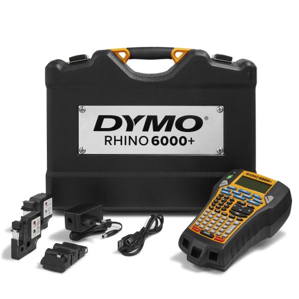DYMO Rhino 6000+ Industriële labelmaker in harde kofferset | Labelprinter boordevol functies met PC-aansluiting (2122966)