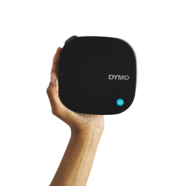 DYMO LetraTag 200B labelprinter met bluetooth | Compacte labelmaker | Verbinding via draadloze bluetoothtechnologie met iOS en Android | Inclusief 1 witte papieren etikette