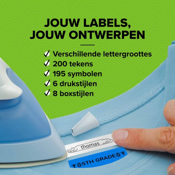 DYMO LetraTag LT-100H Labelprinter | Labelmaker met ABC-toetsenbord voor thuis en op kantoor (2174576)