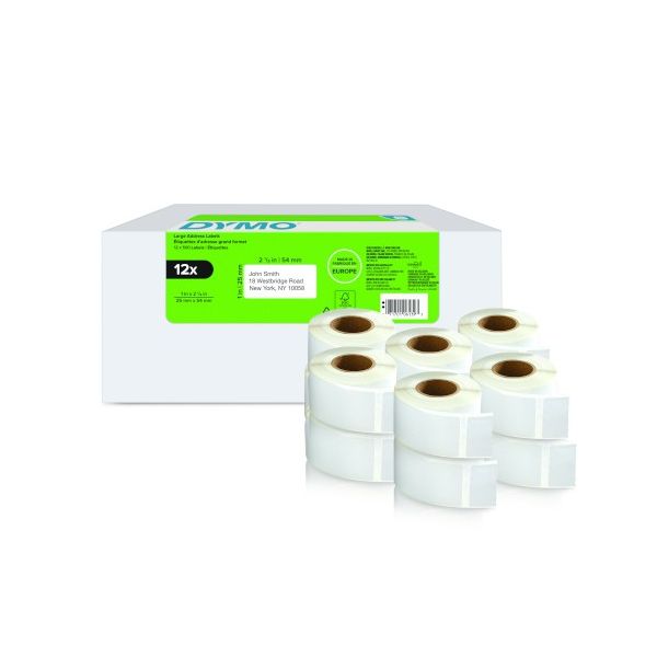 DYMO 2177563 printeretiket Wit (2177563) DYMO 2177563 printeretiket Wit (2177563)