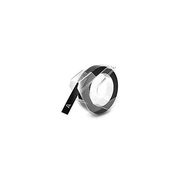 DYMO 520109 labelprinter-tape Wit op zwart (520109)