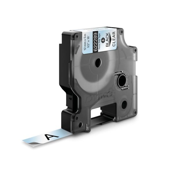 DYMO 622289 labelprinter-tape Zwart op zilver (622289)