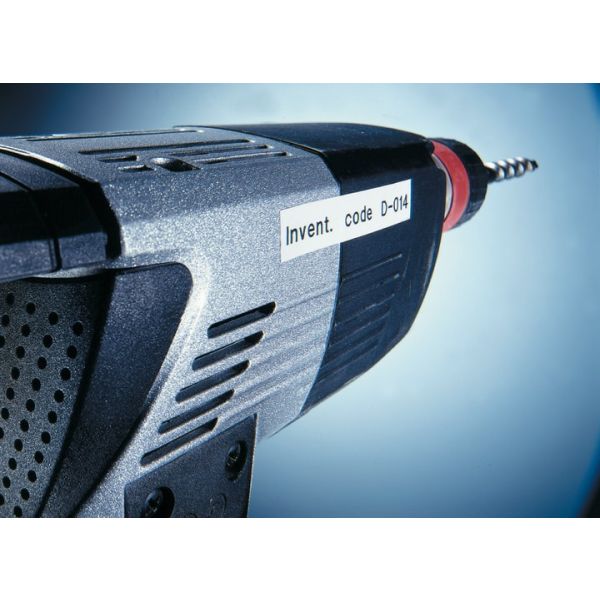 DYMO D1 -Durable Labels - Black on White - 12mm x 5.5m (S0718050)