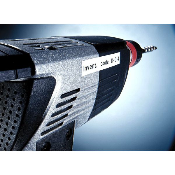 DYMO D1 -Durable Labels - Black on White - 12mm x 5.5m (S0718060)