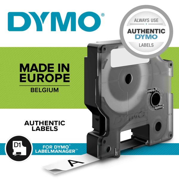 DYMO D1 -Durable Labels - Black on White - 19mm x 5.5m (S0718070/16960) DYMO D1 -Durable Labels - Black on White - 19mm x 5.5m (S0718070/16960)