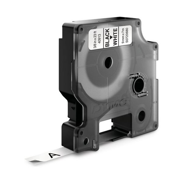 DYMO D1 -Standard Labels - Black on White - 9mm x 7m (S0720680) DYMO D1 -Standard Labels - Black on White - 9mm x 7m (S0720680)