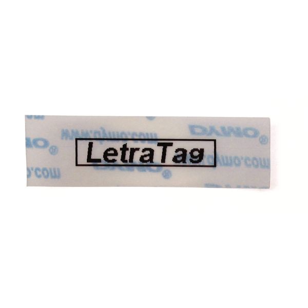 DYMO S0721530 labelprinter-tape Zwart op zilver (S0721530)