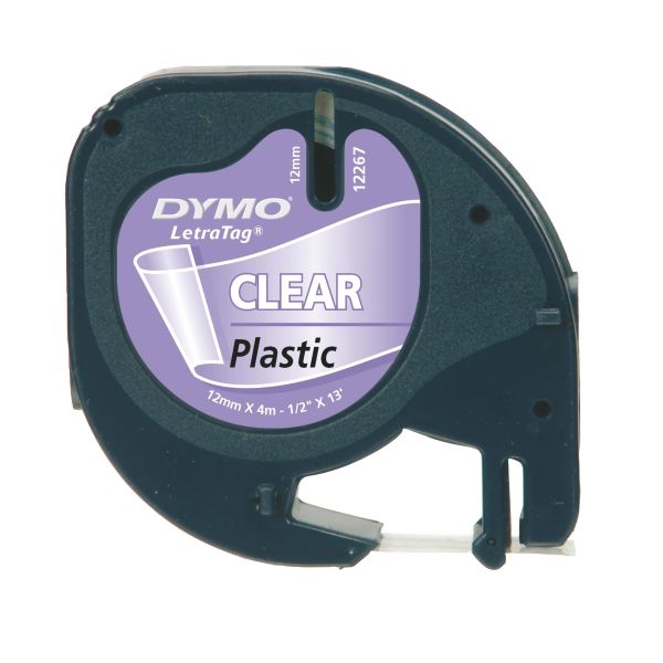 DYMO S0721530 labelprinter-tape Zwart op zilver (S0721530)