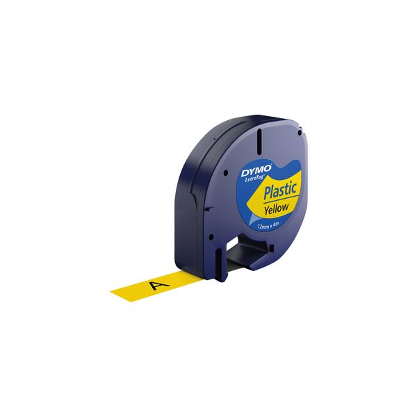 DYMO S0721620 labelprinter-tape Zwart op geel (S0721620)