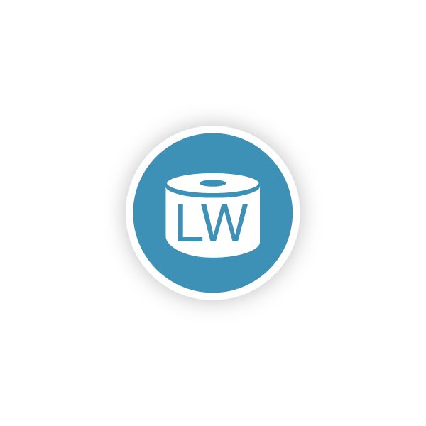 DYMO LW - Labels in verschillende kleuren - 28 x 89 mm - S0722380 (S0722380)