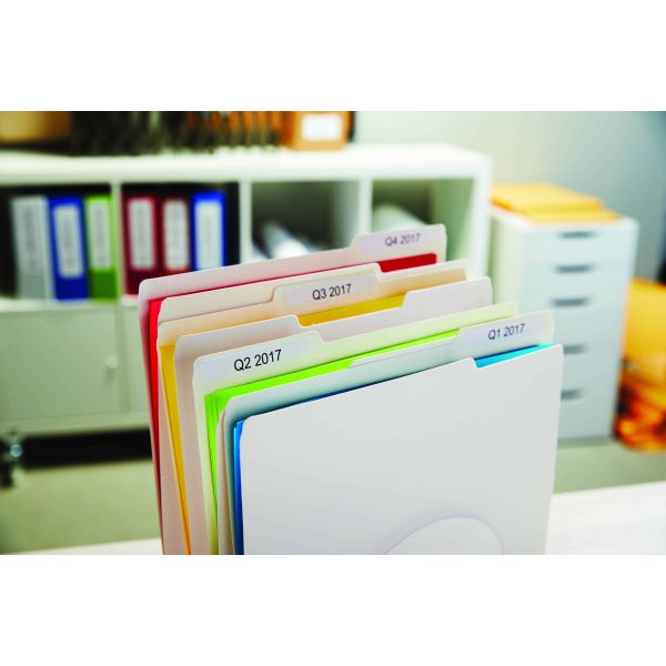 DYMO LW - Labels voor hangmappen - 12 x 50 mm - S0722460 (S0722460)