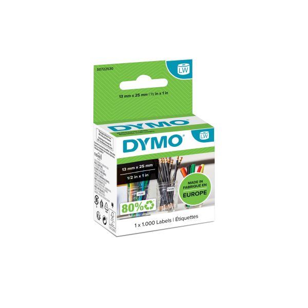 DYMO LW - Universele labels - 13 x 25 mm - S0722530 (S0722530)