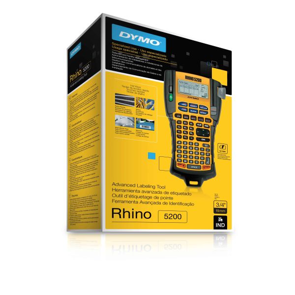 DYMO RHINO 5200 labelprinter Thermo transfer 180 x 180 DPI 10 mm/sec ABC (S0841480)