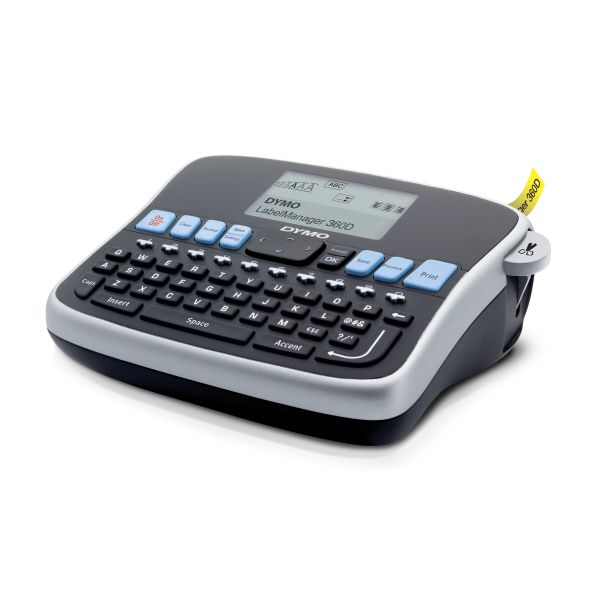 DYMO LabelManager 360D labelprinter Thermo transfer 180 x 180 DPI 12 mm/sec Bedraad D1 QWERTY (S0879490)