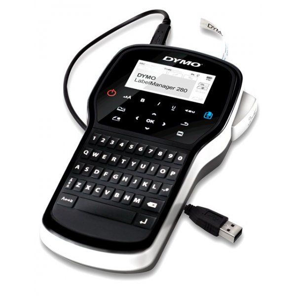DYMO LabelManager 280 labelprinter Thermo transfer D1 QWERTY (S0968920) DYMO LabelManager 280 labelprinter Thermo transfer D1 QWERTY (S0968920)