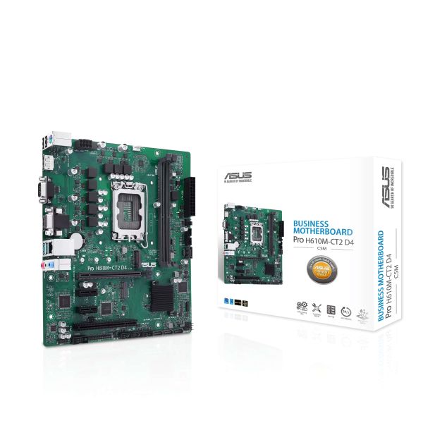 ASUS H610M-CT2 D4-CSM Intel H610 LGA 1700 micro ATX (90MB1EB0-M0EAYC)
