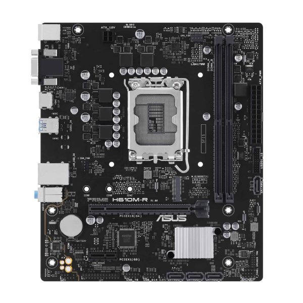 ASUS PRIME H610M-R-SI Intel H610 LGA 1700 micro ATX (90MB1GL0-M0ECY0) ASUS PRIME H610M-R-SI Intel H610 LGA 1700 micro ATX (90MB1GL0-M0ECY0)
