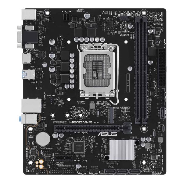 ASUS PRIME H610M-R-SI Intel H610 LGA 1700 micro ATX (90MB1GL0-M0ECY0)